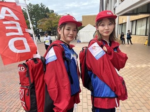 AED隊の2名
