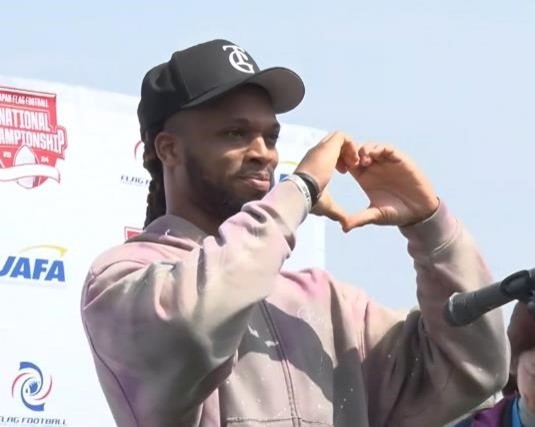 米国プロフットボールNFLバッファロー・ビルズのダマー・ハムリン選手