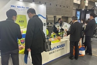 昨年の展示会弊社ブースの様子