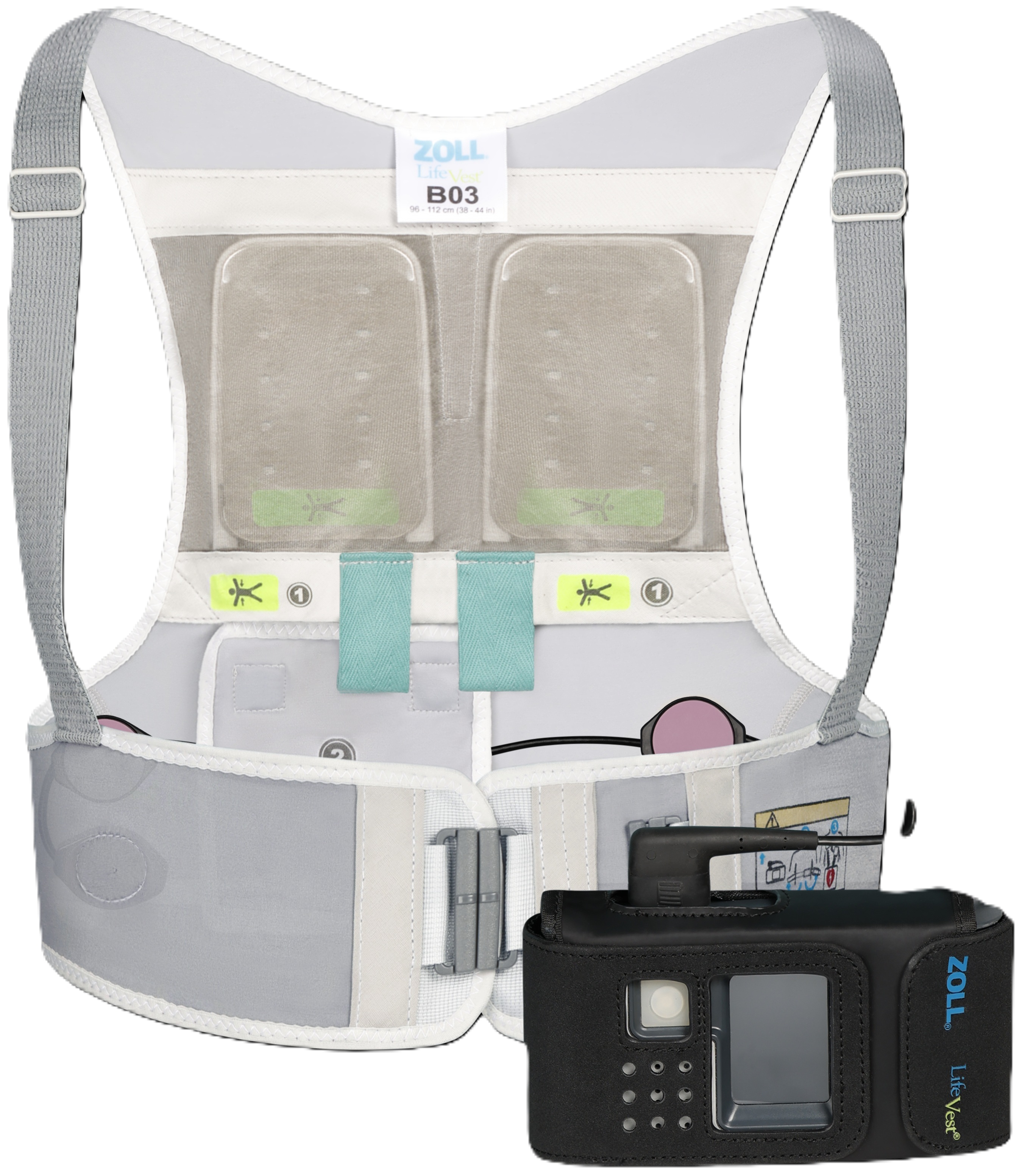 着用型自動除細動器 LifeVest